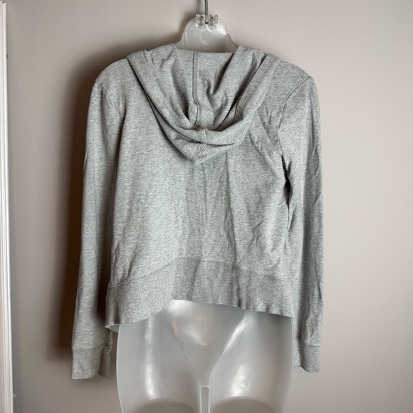 CALIA by Carrie Underwood Gray Open Face Waterfall Hoodie Size Small - Picture 7 of 8